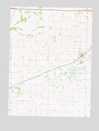 Anita, IA USGS Topographic Map
