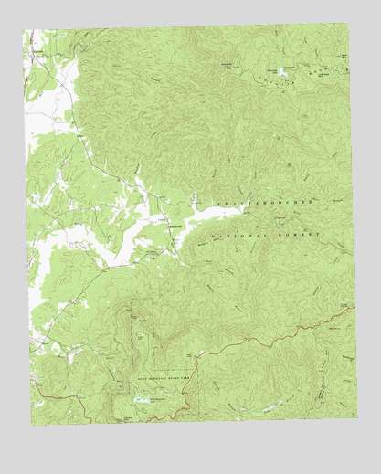 Crandall, GA USGS Topographic Map