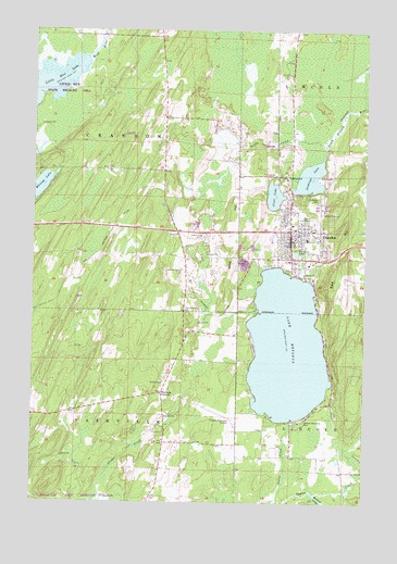Crandon, WI USGS Topographic Map