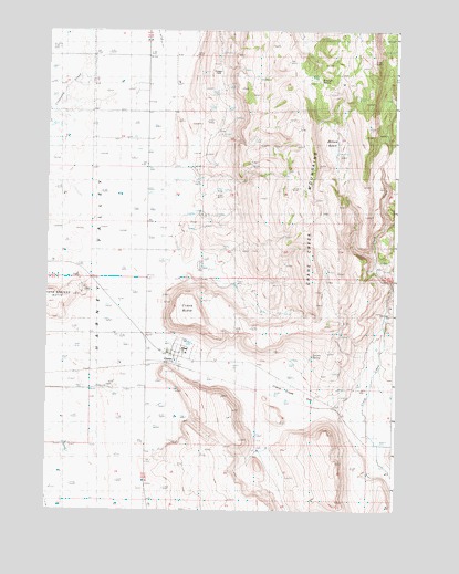 Crane, OR USGS Topographic Map