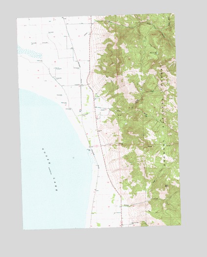 Crane Creek, OR USGS Topographic Map