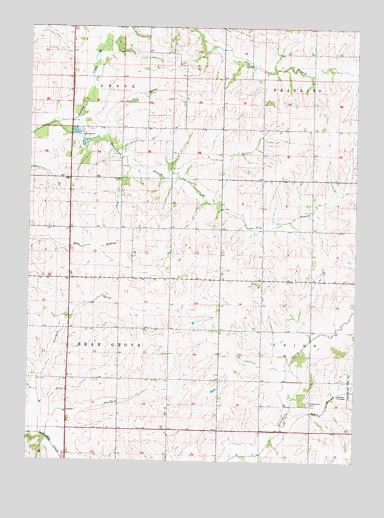 Anita SW, IA USGS Topographic Map