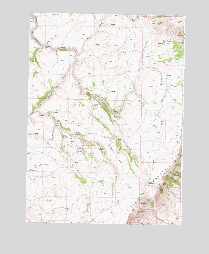 Ankle Creek, OR USGS Topographic Map