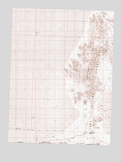 Crater Island, UT USGS Topographic Map