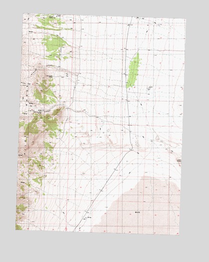 Crater Island NW, UT USGS Topographic Map