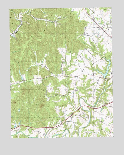 Cravens, KY USGS Topographic Map