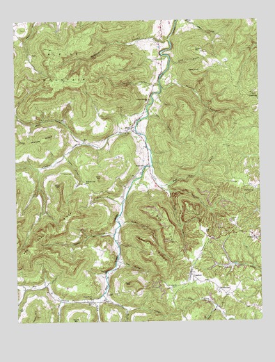 Crawford, TN USGS Topographic Map