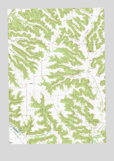 Cream, WI USGS Topographic Map