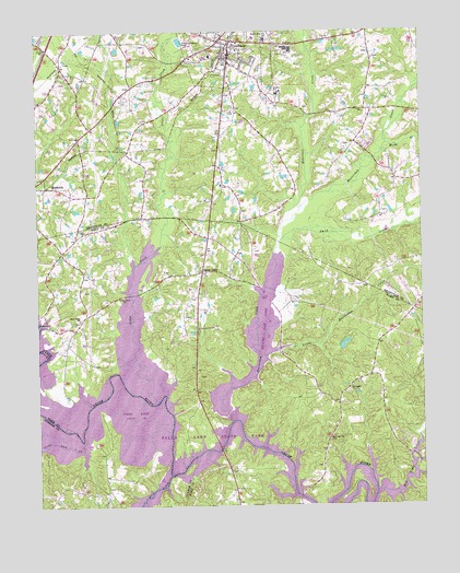 Creedmoor, NC USGS Topographic Map