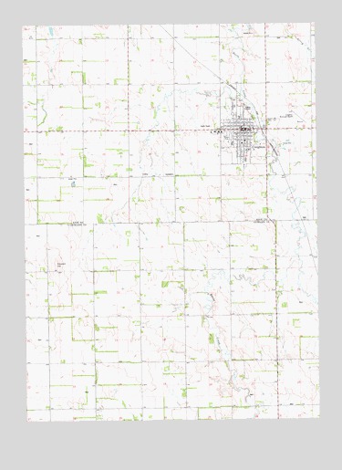 Creighton, NE USGS Topographic Map