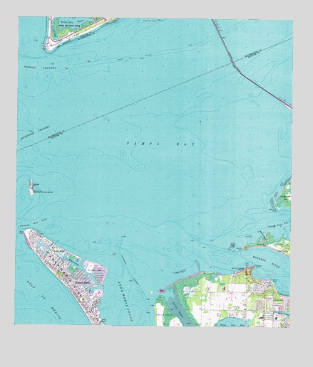 Anna Maria, FL USGS Topographic Map