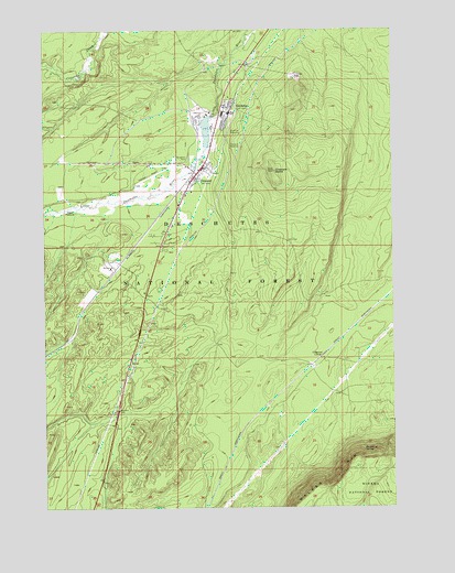 Crescent, OR USGS Topographic Map