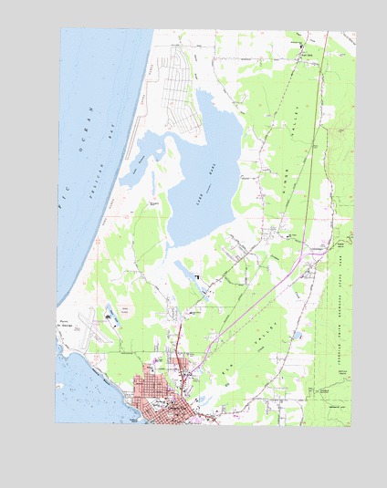 Crescent City, CA USGS Topographic Map