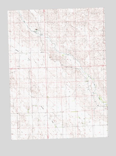 Crescent Lake SE, NE USGS Topographic Map