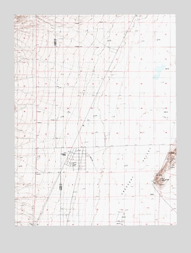 Crescent Valley, NV USGS Topographic Map