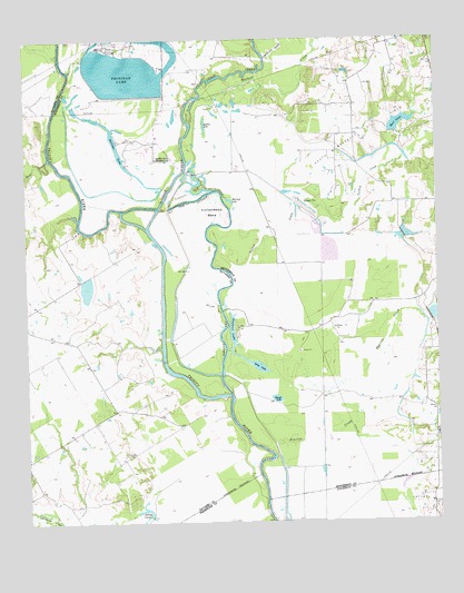 Creslenn Ranch, TX USGS Topographic Map