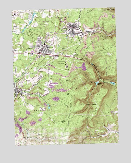 Cresson, PA USGS Topographic Map