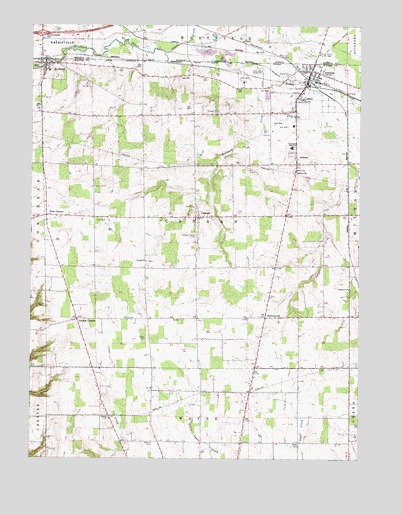 Creston, OH USGS Topographic Map
