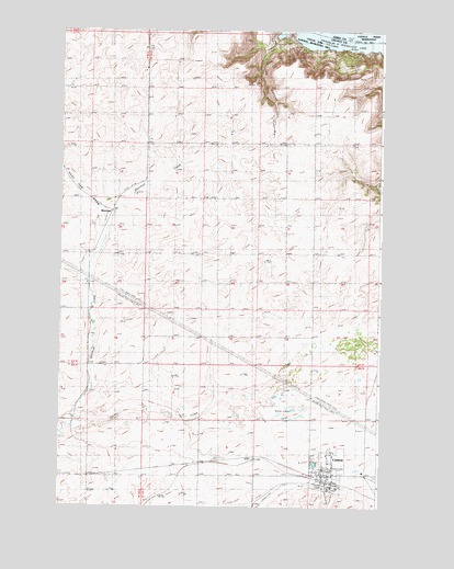 Creston, WA USGS Topographic Map