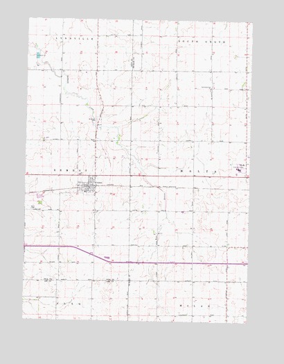 Creston, IL USGS Topographic Map