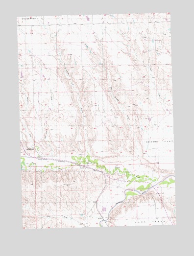 Creston, SD USGS Topographic Map