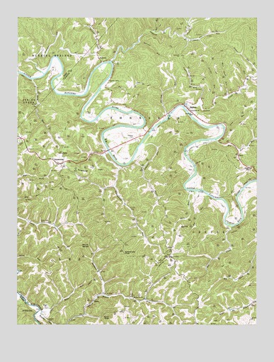 Annamoriah, WV USGS Topographic Map
