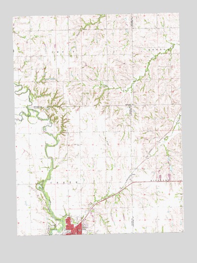 Crete North, NE USGS Topographic Map