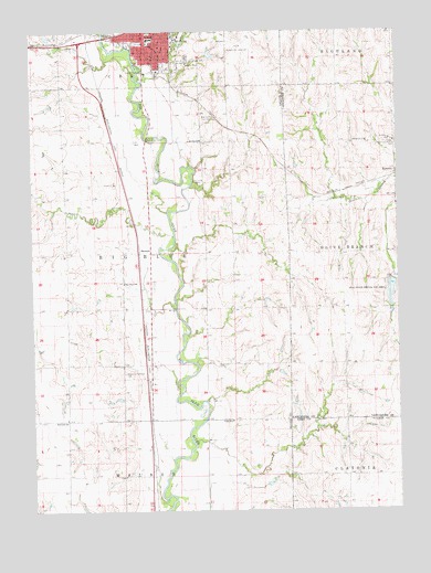 Crete South, NE USGS Topographic Map