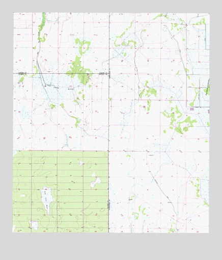 Crewsville SE, FL USGS Topographic Map