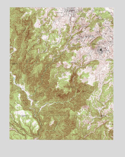 Cripple Creek South, CO USGS Topographic Map
