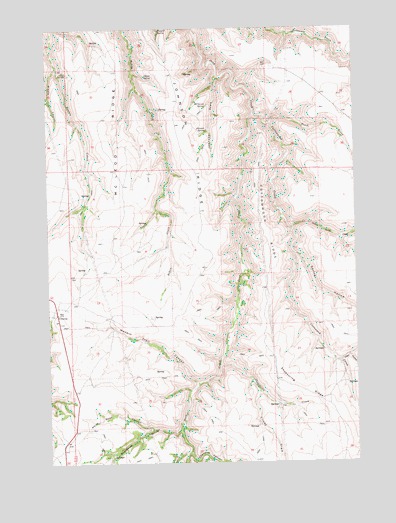Criterion, OR USGS Topographic Map