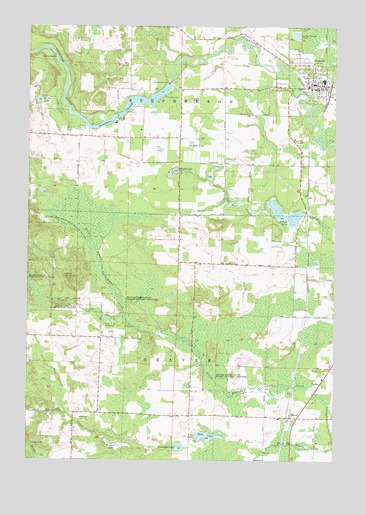 Crivitz, WI USGS Topographic Map