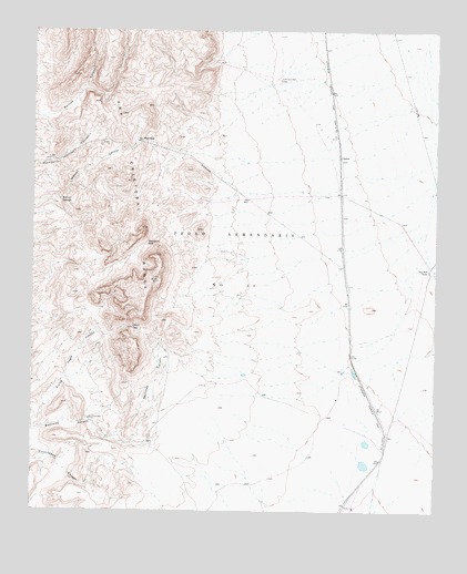 Crocker, NM USGS Topographic Map