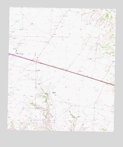 Crockett Heights, TX USGS Topographic Map