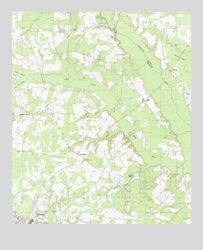 Crocketville, SC USGS Topographic Map