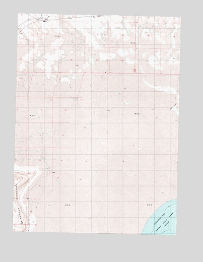 Crocodile Mountain NE, UT USGS Topographic Map