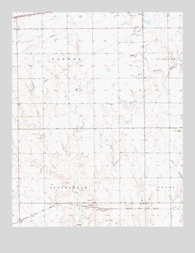 Croft, KS USGS Topographic Map