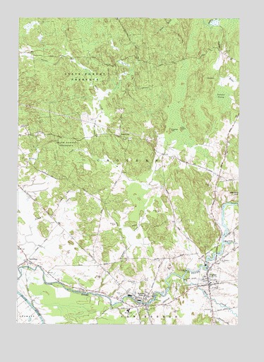 Croghan, NY USGS Topographic Map