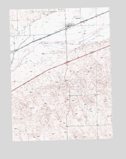 Crook, CO USGS Topographic Map