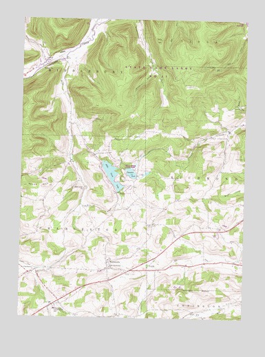 Crooked Creek, PA USGS Topographic Map