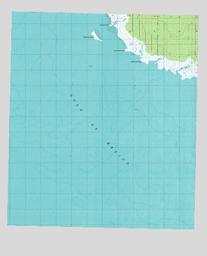 Crooked Point, FL USGS Topographic Map