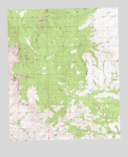 Crookson Peak, NM USGS Topographic Map