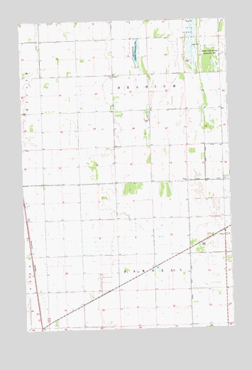 Crookston NE, MN USGS Topographic Map