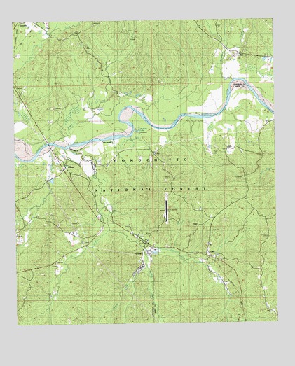 Crosby, MS USGS Topographic Map