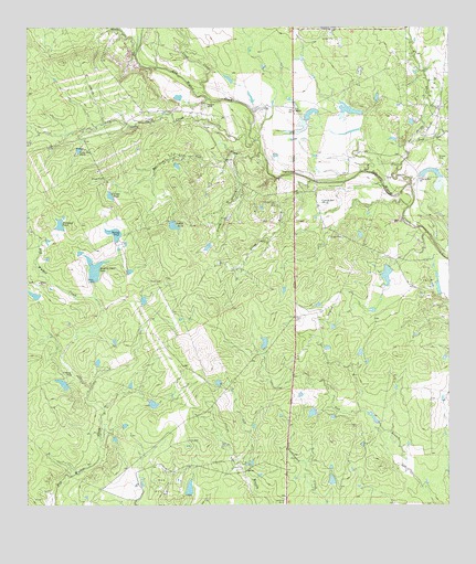 Cross, TX USGS Topographic Map