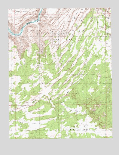 Cross Canyon, UT USGS Topographic Map