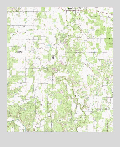 Cross Cut, TX USGS Topographic Map