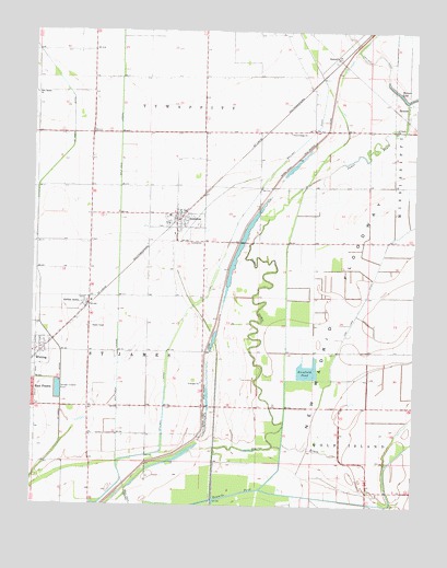 Anniston, MO USGS Topographic Map