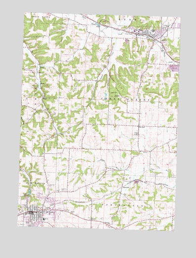 Cross Plains, WI USGS Topographic Map
