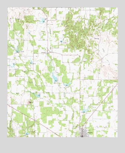Cross Plains North, TX USGS Topographic Map